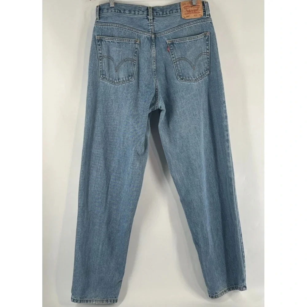 Vtg Levis 560 Comfort Fit Jeans *FITS 34x33 Blue Baggy Tapered Loose Y2K 2005